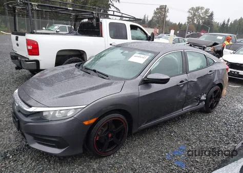 2017 Honda Civic Lx из США, поврежденный, VIN 19XFC2F58HE212292